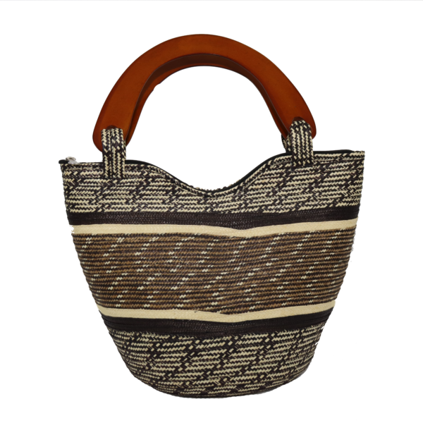 bolso manilla de madera